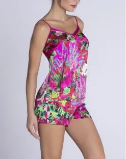 Caraco Lise Charmel Envolée De Fleurs (Envolée Fuschia) -Soutien Gorge Soldes caraco lise charmel envolee de fleurs envolee fuschia 2