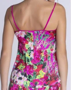 Caraco Lise Charmel Envolée De Fleurs (Envolée Fuschia) -Soutien Gorge Soldes caraco lise charmel envolee de fleurs envolee fuschia 3