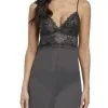 Chemise De Nuit Wacoal Lace Perfection (Charcoal) -Soutien Gorge Soldes chemise de nuit wacoal lace perfection charcoal