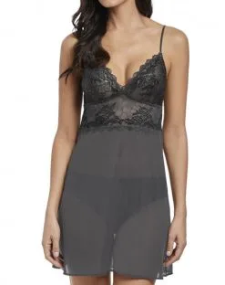 Chemise De Nuit Wacoal Lace Perfection (Charcoal)