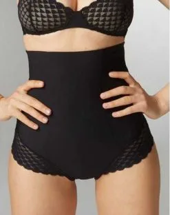 Simone Perele Culotte Haute Gainante Simone Pérèle Subtile (Noir) -Soutien Gorge Soldes culotte haute gainante simone perele subtile noir 1