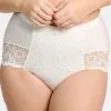 Sans Complexe Lingerie Culotte Haute Sans Complexe Ariane (Ivoire) -Soutien Gorge Soldes culotte haute sans complexe ariane ivoire