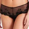 Culotte St-Tropez Aubade Softessence (Noir) -Soutien Gorge Soldes culotte st tropez aubade softessence noir