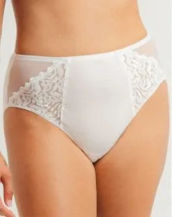 Culotte Taille Haute Louisa Bracq Electric Waves (Nacre)