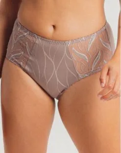 Culotte Taille Haute Louisa Bracq Julia (Taupe)