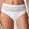 Culotte Taille Haute Prima Donna Sophora (Blanc) -Soutien Gorge Soldes culotte taille haute prima donna sophora blanc