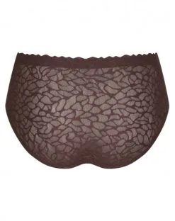 Culotte Taille Haute Sloggi Zero Feel Lace (Ebony Brown) -Soutien Gorge Soldes culotte taille haute sloggi zero feel lace ebony brown 3