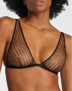 Ensemble Nuit Etoilée Aubade Boîte à Désir (Stars) -Soutien Gorge Soldes ensemble nuit etoilee aubade boite a desir stars 2