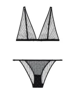 Ensemble Nuit Etoilée Aubade Boîte à Désir (Stars) -Soutien Gorge Soldes ensemble nuit etoilee aubade boite a desir stars 4