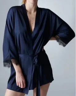 Simone Perele Kimono Simone Pérèle Satin Secrets (Pleine Lune)