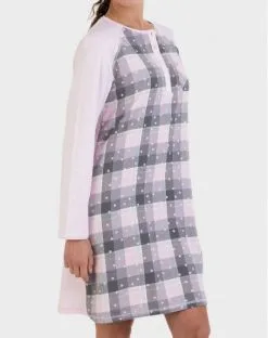 Liquette Boutonnée Massana "Plaid Print"