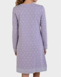 Liquette Boutonnée Punto Milano Massana "Purple Trendy" -Soutien Gorge Soldes liquette boutonnee punto milano massana purple trendy 1