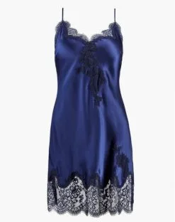 Nuisette Aubade Toi Mon Amour 100% Soie (Marine) -Soutien Gorge Soldes nuisette aubade toi mon amour 100 soie marine 4