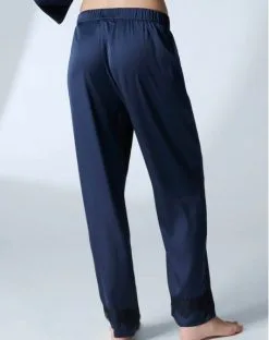 Simone Perele Pantalon Simone Pérèle Satin Secrets (Pleine Lune) -Soutien Gorge Soldes pantalon simone perele satin secrets pleine lune 2