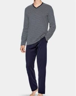 Pyjama Long Eden Park 100% Coton Bio G67 (039)