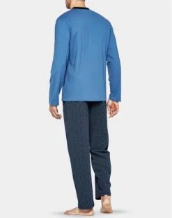 Pyjama Long Eden Park 100% Coton G64 (K78) -Soutien Gorge Soldes pyjama long eden park 100 coton g64 k78 1