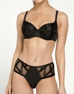 Shorty Louisa Bracq Série (Noir) 7 Shorty Louisa Bracq Série (Noir) -Soutien Gorge Soldes shorty louisa bracq serie noir 2