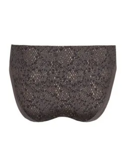 Slip Brésilien Prima Donna Twist Villemin (Kitten Grey) -Soutien Gorge Soldes slip bresilien prima donna twist villemin kitten grey 3