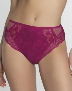 Slip Haut Lise Charmel Sublime En Dentelle (Fuchsia Sublime)