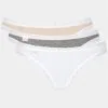 Slips Brésiliens (Lot De 3) Sloggi 24/7 Weekend (Blanc/Gris/Naturel) 2 Slips Brésiliens (Lot De 3) Sloggi 24/7 Weekend (Blanc/Gris/Naturel) -Soutien Gorge Soldes slips bresiliens lot de 3 sloggi 247 weekend blancgrisnaturel