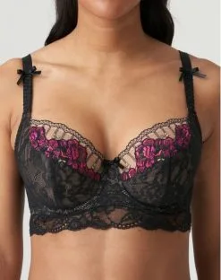 Soutien-gorge Balconnet Forme Tulipe Prima Donna Pleasanton (Noir)