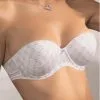 Soutien-gorge Bandeau Bretelles Amovibles Antigel Bijou Du Jour (Blanc Bijou) -Soutien Gorge Soldes soutien gorge bandeau bretelles amovibles antigel bijou du jour blanc bijou