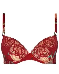 Soutien-gorge Coque Plunge Aubade Sweet Folk (Sienna) -Soutien Gorge Soldes soutien gorge coque plunge aubade sweet folk sienna 4