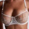 Soutien-gorge Corbeille à Armatures Aubade Trésor Infini (White Wind) -Soutien Gorge Soldes soutien gorge corbeille a armatures aubade tresor infini white wind