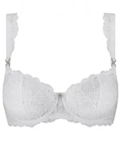 Soutien-gorge Corbeille Avec Armatures Aubade Mon Bijou (Blanc) -Soutien Gorge Soldes soutien gorge corbeille avec armatures aubade mon bijou blanc 3
