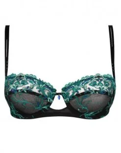 Soutien-gorge Corbeille Lise Charmel Secrète Emeraude (Emeraude Intime) -Soutien Gorge Soldes soutien gorge corbeille lise charmel secrete emeraude emeraude intime 2