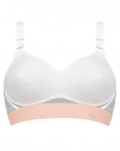 Soutien Gorge De Sport Triumph Triaction Cardio Hybrid Lite (Blanc) 10 Soutien Gorge De Sport Triumph Triaction Cardio Hybrid Lite (Blanc) – Image 8