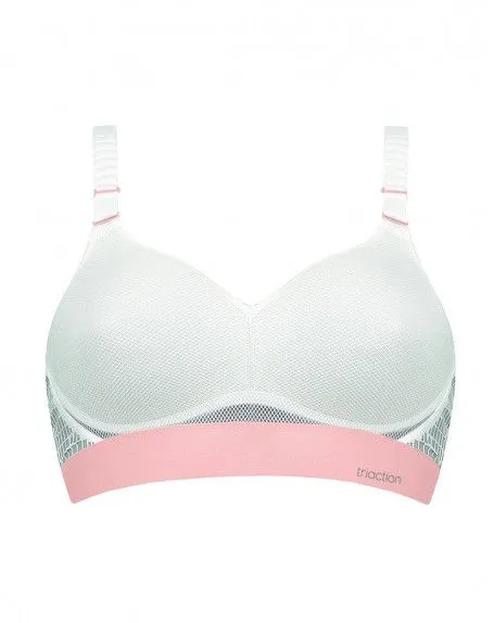 Soutien Gorge De Sport Triumph Triaction Cardio Hybrid Lite (Blanc) 3 Soutien Gorge De Sport Triumph Triaction Cardio Hybrid Lite (Blanc)