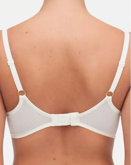 Soutien-gorge Emboîtant Chantelle Fleurs (Ivoire Doré) 4 Soutien-gorge Emboîtant Chantelle Fleurs (Ivoire Doré) – Image 2