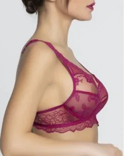 Soutien-gorge Glamour Lise Charmel Sublime En Dentelle (Fuchsia Sublime) -Soutien Gorge Soldes soutien gorge glamour lise charmel sublime en dentelle fuchsia sublime 2