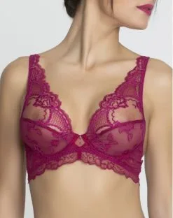 Soutien-gorge Glamour Lise Charmel Sublime En Dentelle (Fuchsia Sublime)