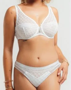 Soutien-gorge Plunge Louisa Bracq Paco (Blanc) -Soutien Gorge Soldes soutien gorge plunge louisa bracq paco blanc 2