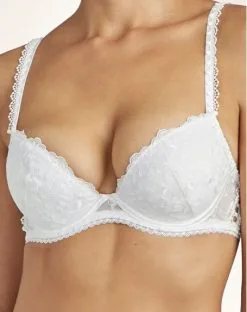 Soutien-gorge Plunge Push-up Aubade Pour Toujours (Opale)