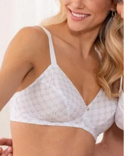 Soutien-gorge Sans Armature Confort Antigel Bijou Du Jour (Blanc Bijou) -Soutien Gorge Soldes soutien gorge sans armature confort antigel bijou du jour blanc bijou 1