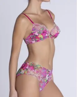 Soutien-gorge Sans Armature Lise Charmel Envolée De Fleurs (Envolée Fuschia) -Soutien Gorge Soldes soutien gorge sans armature lise charmel envolee de fleurs envolee fuschia 1