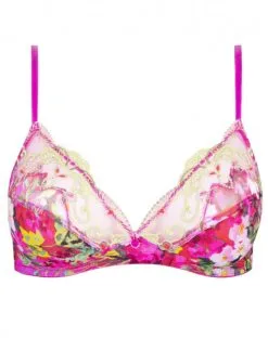 Soutien-gorge Sans Armature Lise Charmel Envolée De Fleurs (Envolée Fuschia) -Soutien Gorge Soldes soutien gorge sans armature lise charmel envolee de fleurs envolee fuschia 3