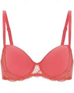 Simone Perele Soutien-gorge Spacer Décolleté Simone Pérèle Reflet (Papaye) -Soutien Gorge Soldes soutien gorge spacer decollete simone perele reflet papaye 2