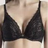 Soutien-gorge Triangle Plunge Aubade Rosessence (Noir) -Soutien Gorge Soldes soutien gorge triangle plunge aubade rosessence noir