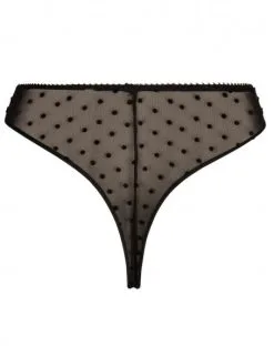 String Antigel Esprit Brocard (Noir Canard) -Soutien Gorge Soldes string antigel esprit brocard noir canard 2
