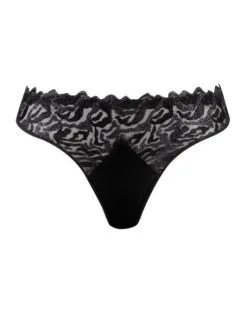String Louisa Bracq Electric Waves (Noir) -Soutien Gorge Soldes string louisa bracq electric waves noir 3