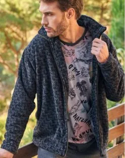 Veste Polaire à Fermeture éclair Massana "Cozy Winter" (Plaid Offert) -Soutien Gorge Soldes veste polaire a fermeture eclair massana cozy winter plaid offert 2